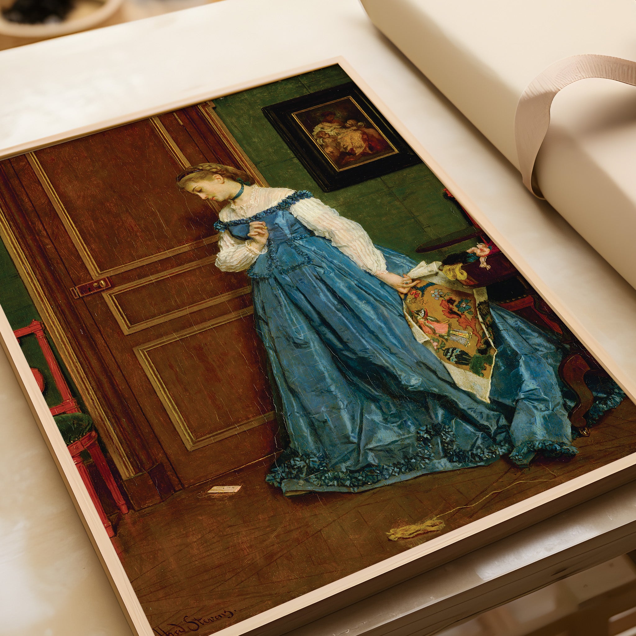 Hesitation, Alfred Stevens