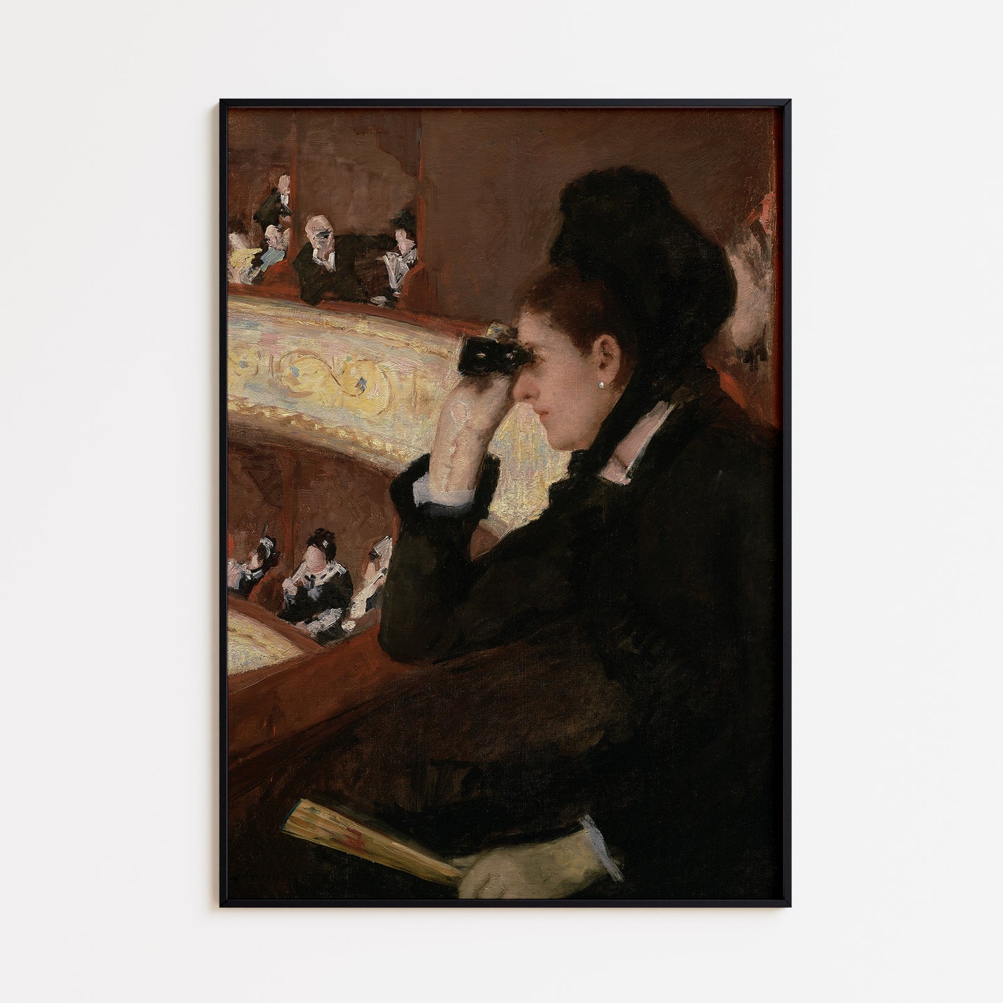 In the Loge, Stevenson Cassatt