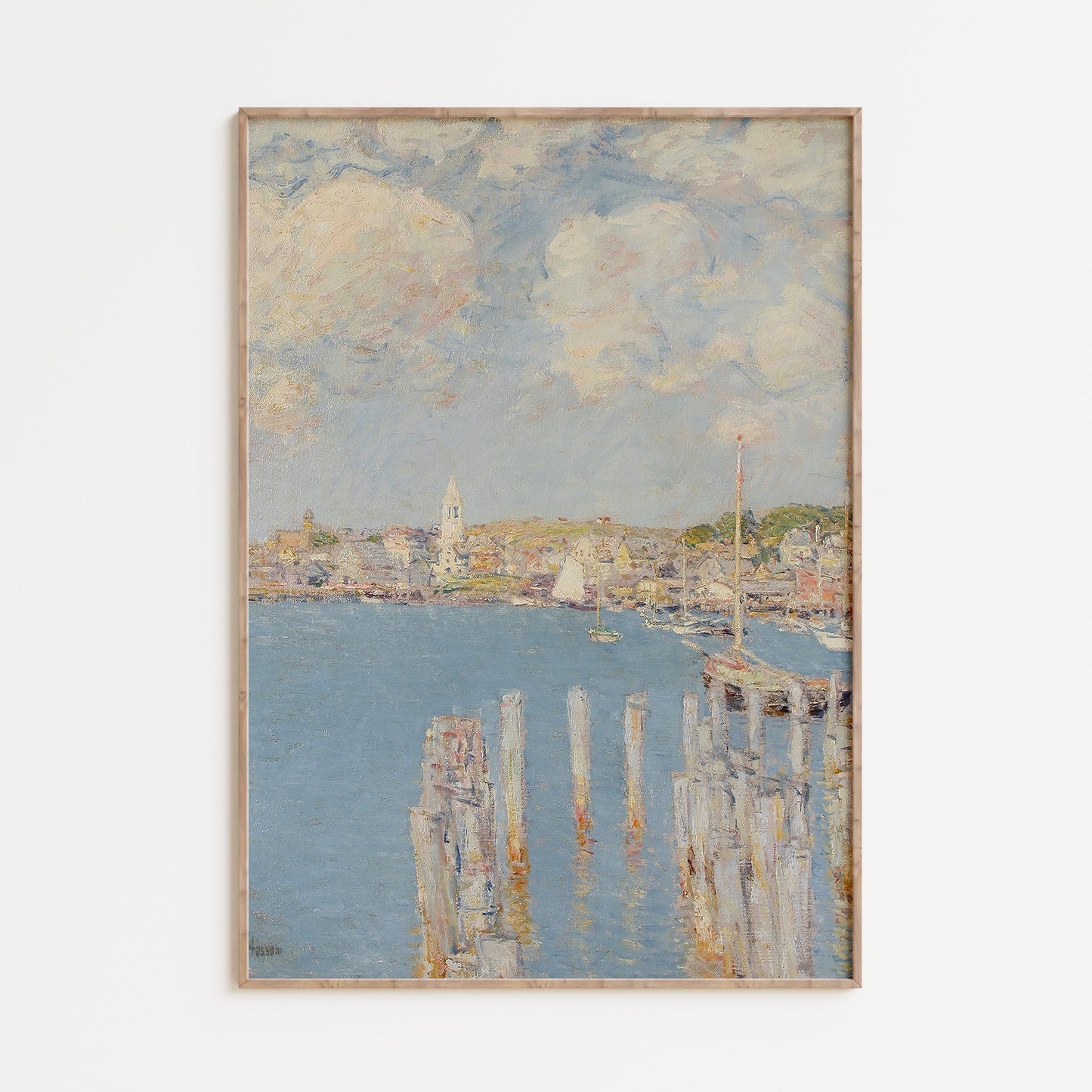 Gloucester Inner Harbor, Childe Hassam